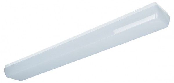 LED-Kunststoffwannenleuchte OFFICE LONG opal, IP54, IK10